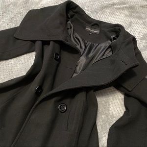 Turtle neck coat